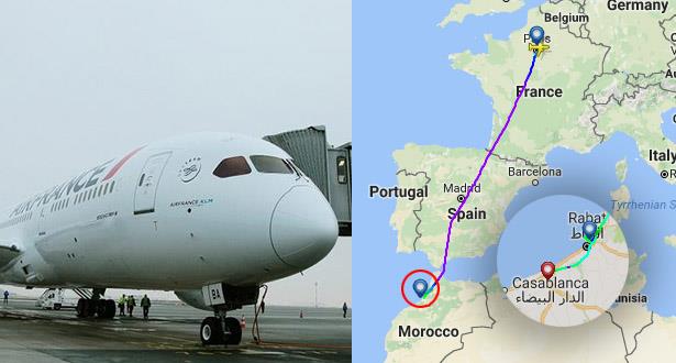 Maroc : Un avion d'Air France frôle le drame avec un atterrissage d ... - Yabiladi