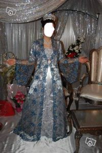 robe oriental mariage avec traine Asnieres France