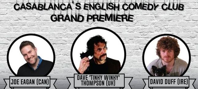 The Casablanca English comedy club, organized by Expat in Morocco a consultancy company that helps English-speaking expats in Morocco./Ph. Expat in Morocco Facebook