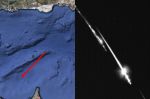 Une boule de feu d'une comète traverse le ciel du Maroc et de l'Espagne