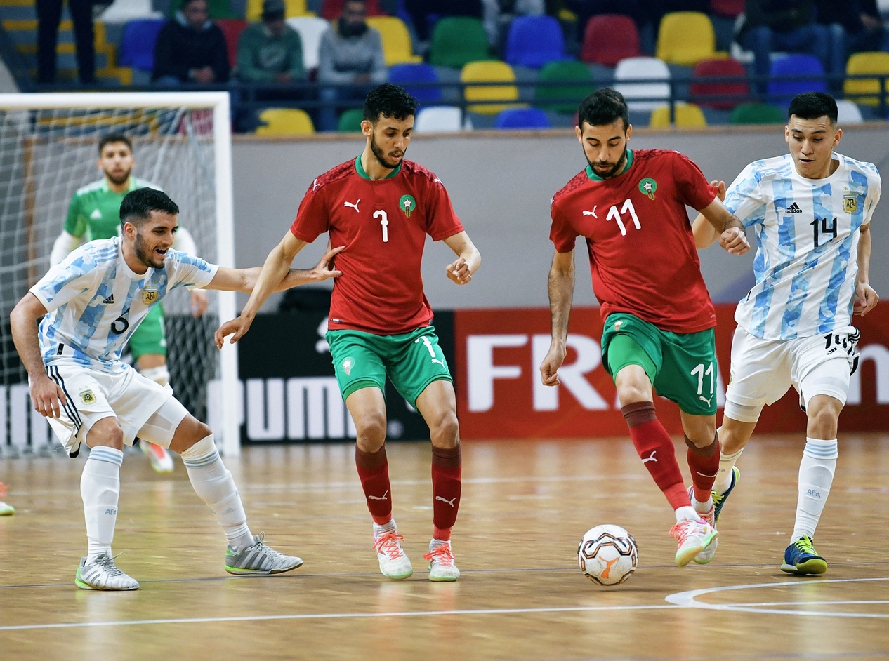 Futsal Le Maroc vient à bout de l’Argentine en match amical (43)