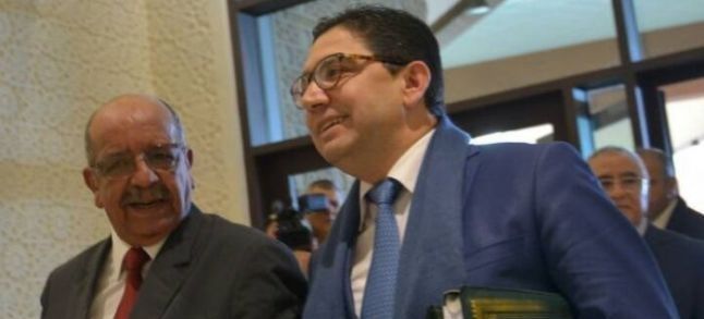 Foreign Minister Nasser Bourita, and his Algerian counterpart./Ph. DR