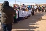 Tindouf : Sit-in condamnant l'esclavage et le racisme dans les rangs du Polisario