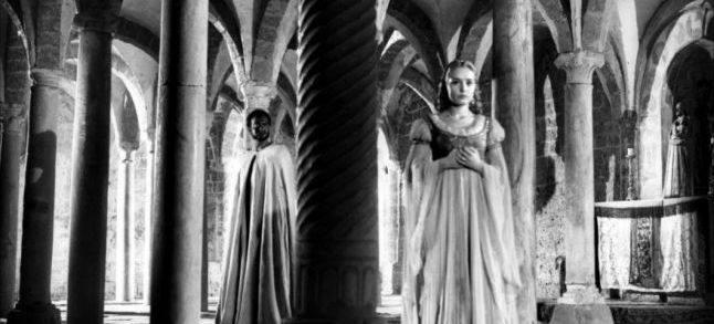 A scene from 'Othello', a movie by Orson Welles, shot in the Portuguese Citern in El Jadida, Morocco./Ph. DR