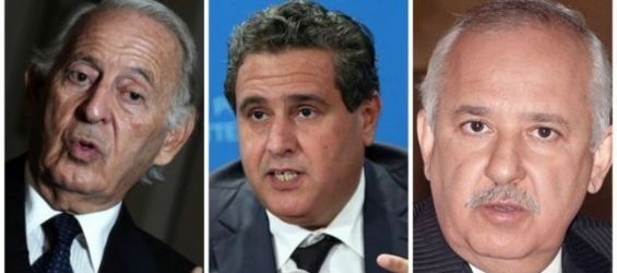Othmane Benjelloun, Aziz Akhanouch, Anas Sefrioui
