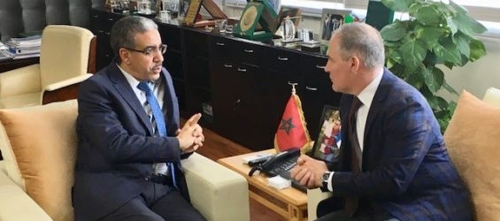 Environmental Protection Agency Administrator Scott Pruitt meets with Minister Rabbah in Morocco./ Ph. (European Pressphoto Agency)