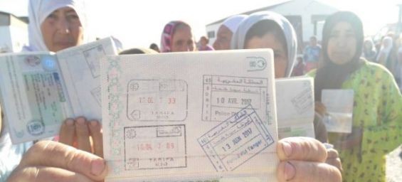 The women were kept in the farm, Sunday 3rd of June, in order to be sent back home in a bus tomorrow. / La Mar de Onuba