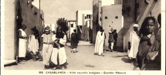 A postcard of Bousbir quarter, located in Casablanca./Ph. DR