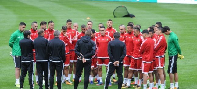 The Morocco national football team./Ph. FRMF