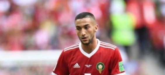 Moroccan player Hakim Ziyech. / DR