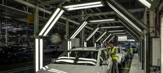 The Renault plant in Morocco. / DR
