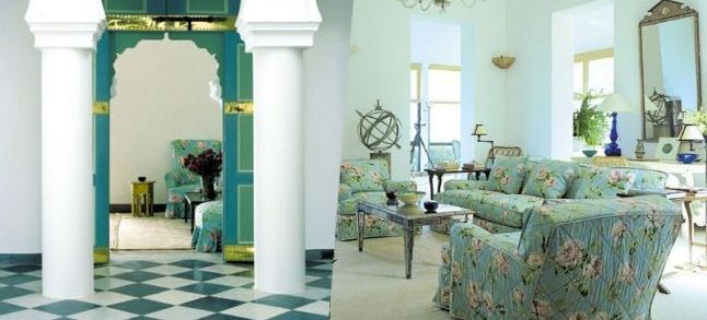 Yves Saint Laurent's Villa Mabrouka in Tangier./Ph. DR
