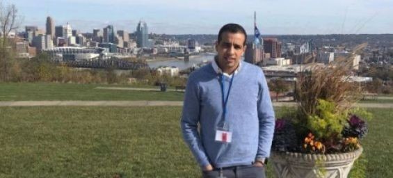 Moroccan Sami Fadel in the United States. / DR