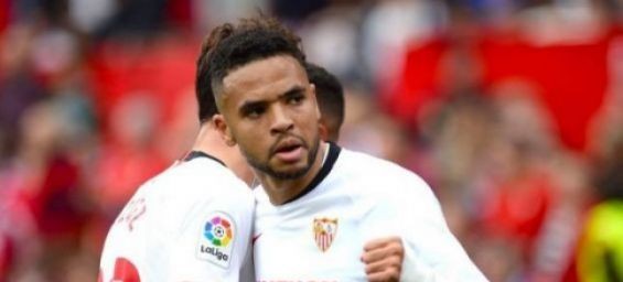 Sevilla FC striker Youssef En_Nesyri. / DR