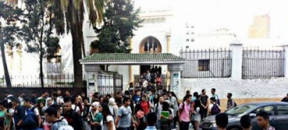 The Ibn Battuta high school in Tangier, Morocco. / DR