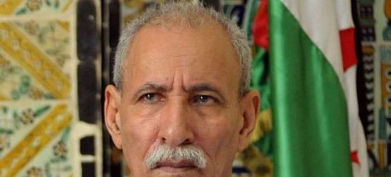 Polisario leader Brahim Ghali. / DR
