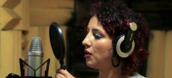 Moroccan rapper Houda Abouz, alias Khtek. / DR
