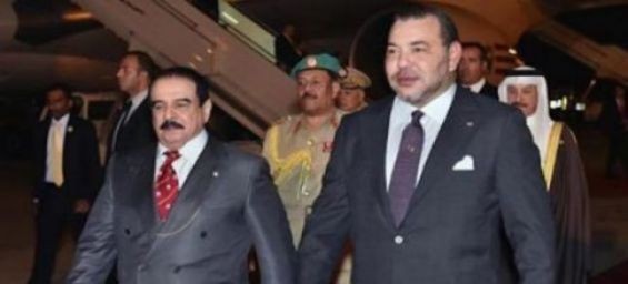 King Mohammed VI and King Hamad Ben Issa Al Khalifa. / DR
