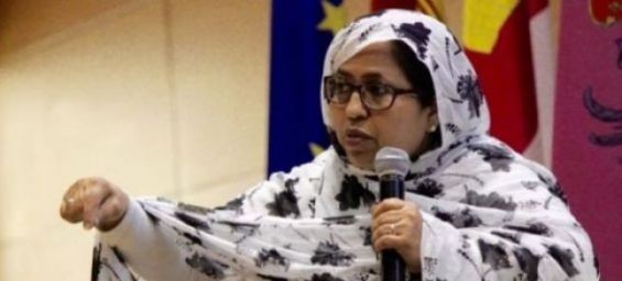 The Polisario's «Minister of Public Health», Jira Bulahi Bad. / DR