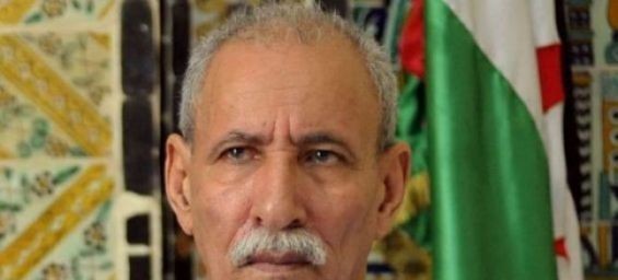 Polisario leader Brahim Ghali. / DR