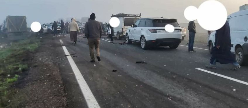 Morocco : 40 vehicles collide on the Marrakech-Casablanca highway