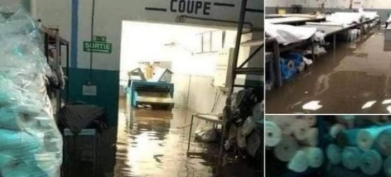 28 people killed in a clandestine textile plant following floods in Tangier