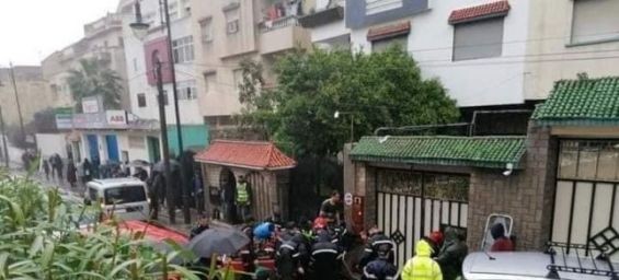 28 people killed in a clandestine textile plant following floods in Tangier