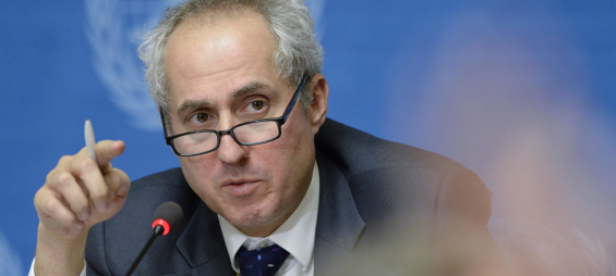 Stephane Dujarric, the UN Secretary-General spokesperson. / DR