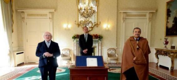 Algeria's ambassador to Dublin. / DR