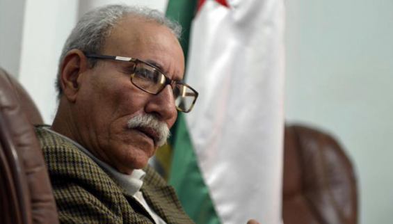 Brahim Ghali, the Polisario's leader. / DR