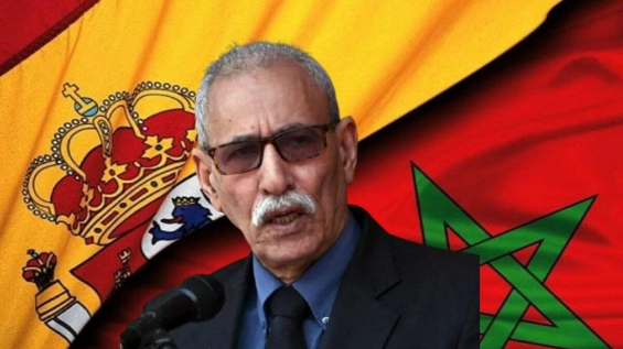 Polisario leader Brahim Ghali. / DR