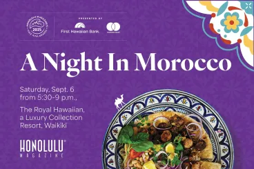 Hawai‘i’s premier culinary gala to spotlight Moroccan cuisine this September