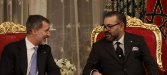 King Felipe VI and King Mohammed VI. / Ph. AFP