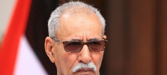 Polisario leader Brahim Ghali. / DR