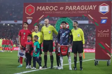 المنتخب المغربي يفوز على  البارغواي وديا