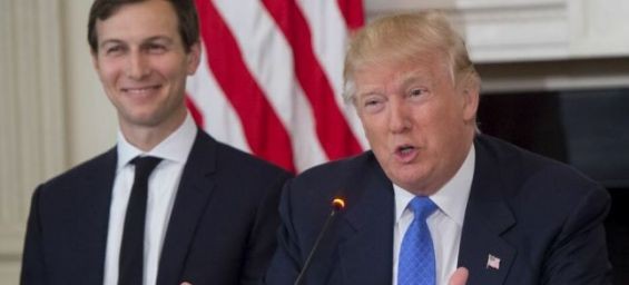 Jared Kushner avec l'ancien président américain Donald Trump. / DR