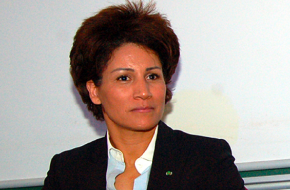 The two-time 400 m hurdles world champion, Nezha Bidouane/ DR