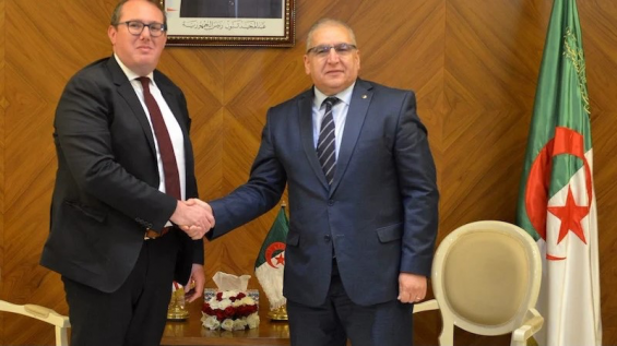 US Deputy Assistant Secretary for North Africa Joshua Harris in Algeria. / Ph. DR