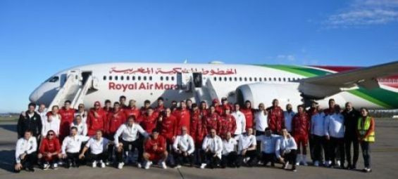 Moroccan football team first side to arrive in Ivory Coast for Afcon
