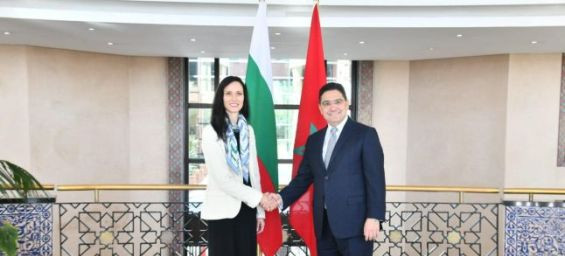 Foreign Affairs Minister Nasser Bourita with Bulgarian counterpart January 10 in Rabat. / Ph. DR