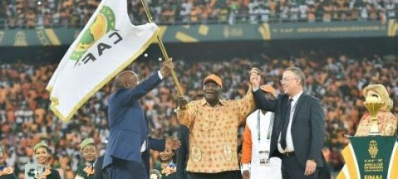 Morocco receives Afcon flag, gears up for 2025 hosting