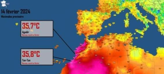 Morocco scorched by unprecedented winter heatwave