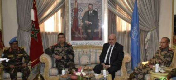 Moroccan military leader meets MINURSO head in Agadir