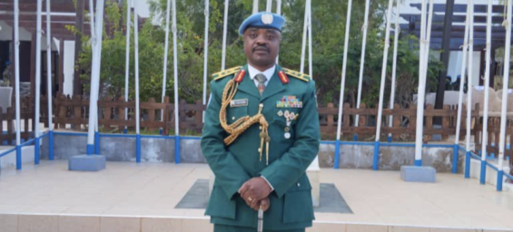 Nigerian Brigadier General Gabriel Olufemi Esho. / Ph. DR