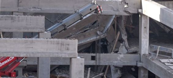 Florence supermarket collapse. / Ph. ANSA