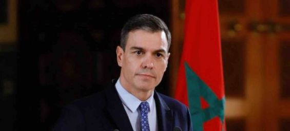 Spain Prime Minister Pedro Sanchez during a press conference in Rabat on February 21st, 2024. / Ph. DR