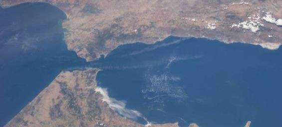 Strait of Gibraltar. / ph. NASA