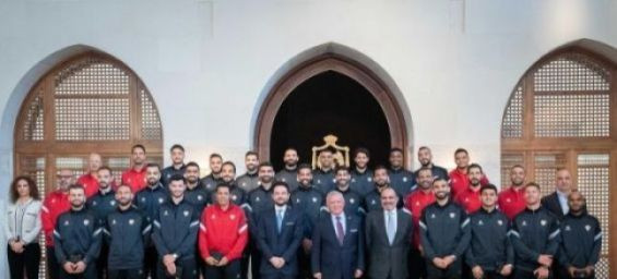 King Abdullah II of Jordan bestows Moroccan coach Houcine Ammouta
