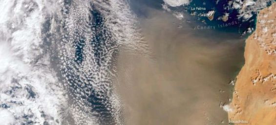 Europe : La sécheresse accélère les mouvements des particules de sable depuis le Sahara