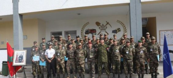 NATO military command holds training on Counter Improvised Explosive Device in Morocco